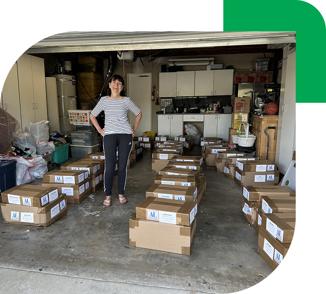 Preparation for SOS delivery.
